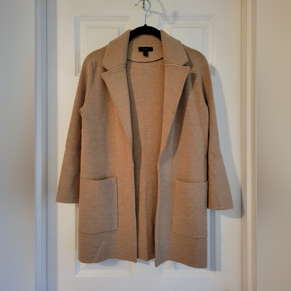 EUC - J Crew Elegant open-front